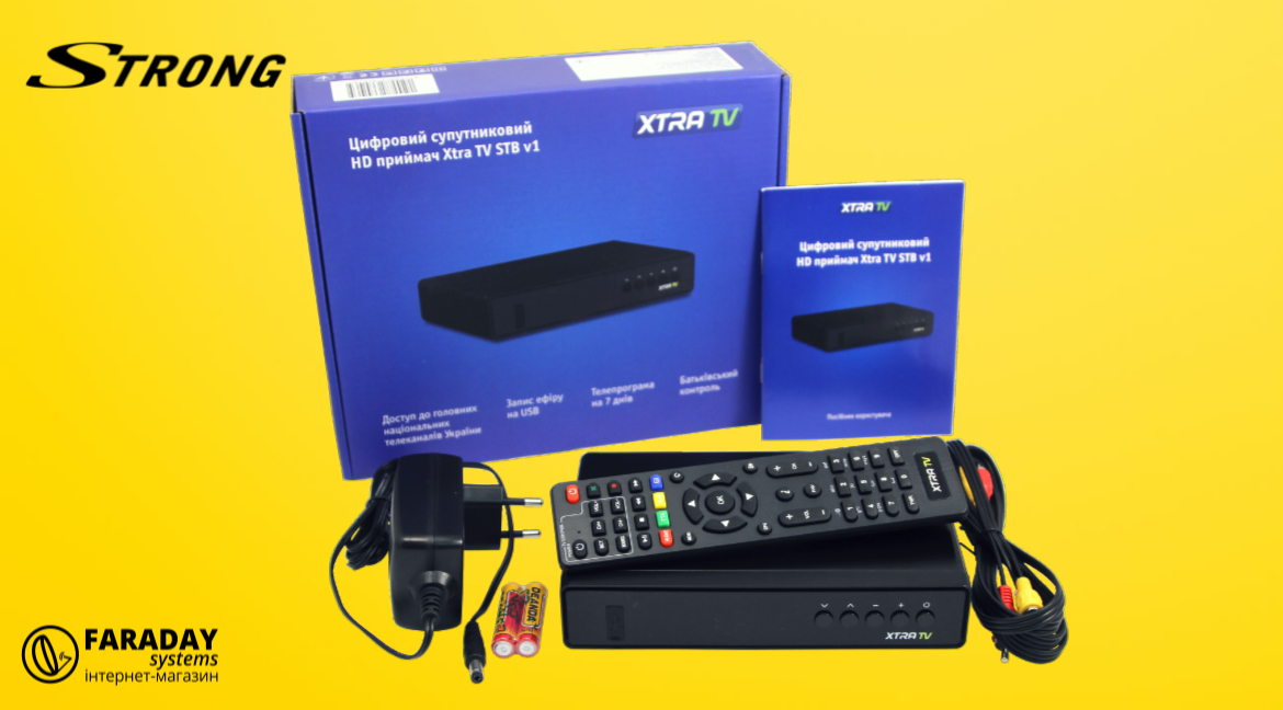 XTRA TV BOX комплектація